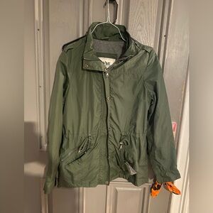 YMI Army Green Rain Jacket